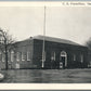 NAZARETH PA POST OFFICE VINTAGE POSTCARD