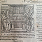 1550 BIBLE in FRENCH LOUVAIN ILLUSTRATED 16th CENTURY antique FOLIO rare