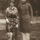 PRINCE & PRINCESS AUGUST WILHELM VON PREUSSEN ANTIQUE REAL PHOTO POSTCARD RPPC