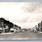 WEST BRANCH MI MAIN STREET VINTAGE REAL PHOTO POSTCARD RPPC