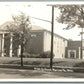 MARTSVILLE OH HIGH SCHOOL ANTIQUE REAL PHOTO POSTCARD RPPC