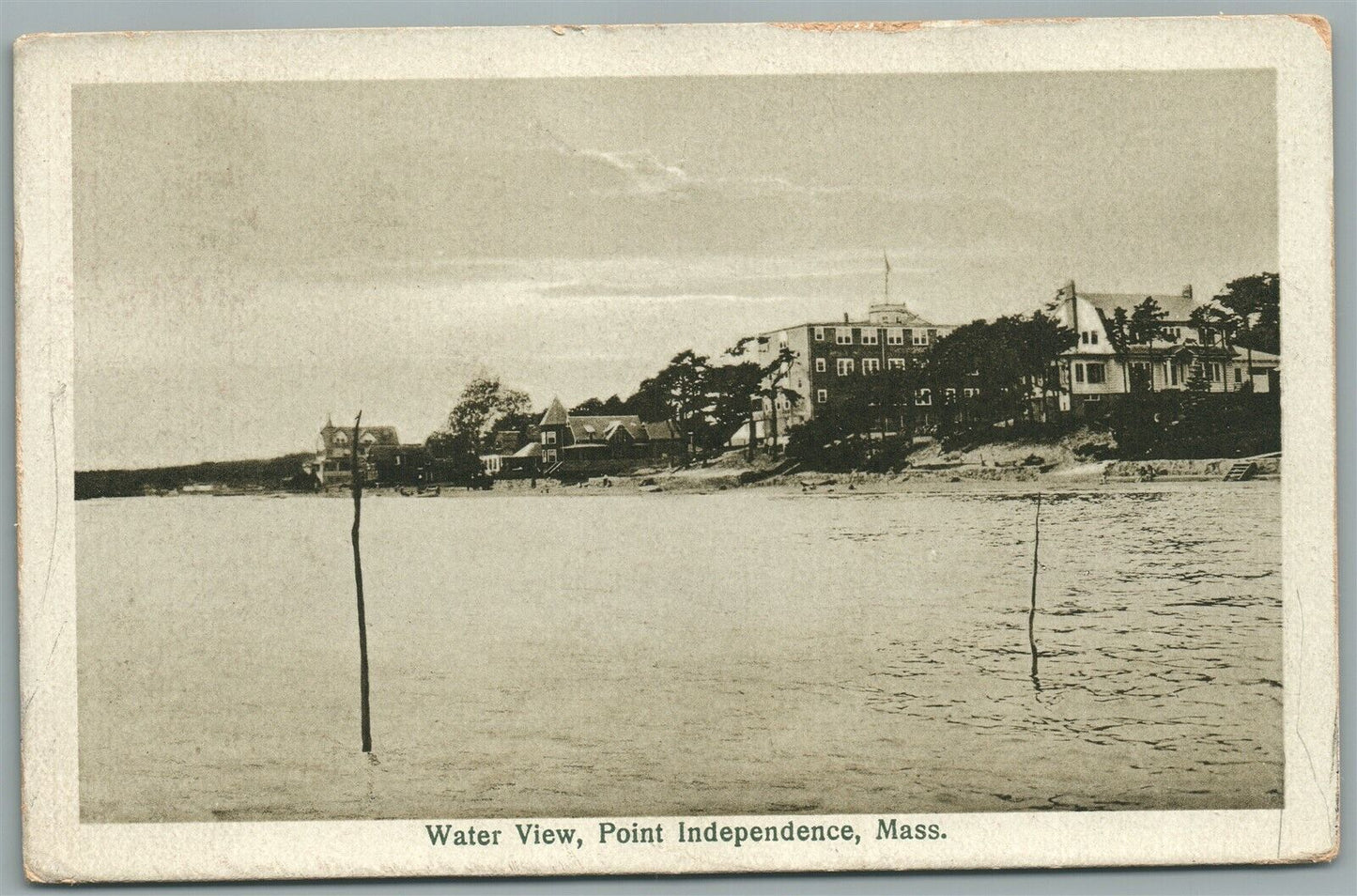 POINT INDEPENDENCE MA WATER VIEW ANTIQUE POSTCARD