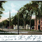 CORTLAND NY CHURCH STREET 1907 UNDIVIDED ANTIQUE POSTCARD
