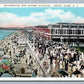 ASBURY PARK NJ BOARDWALK & SUNSET PAVILION ANTIQUE POSTCARD