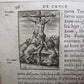 1602 DE CRUCE LIBRI TRES by Justus LIPSIUS antique ILLUSTRATED w/ 19 WOODCUTS