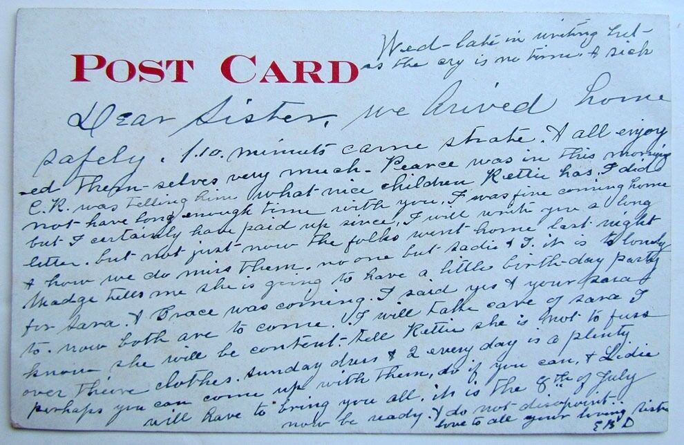 VINTAGE UNDIVIDED POSTCARD LAKESIDE PAVILION WILLOW GROVE PA PENNSYLVANIA