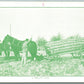 EXAGGERATED ANTIQUE POSTCARD HEAVY CORN farming