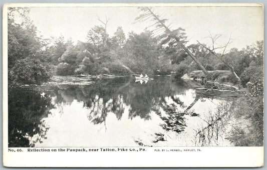 TALTON PIKE COUNTY PA PAUPACK ANTIQUE POSTCARD