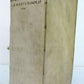 1732 TERENCE COMEDIES POETRY antique P Terentius Afer VELLUM BINDING