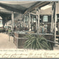 EAST ORANGE NJ INTERIOR OF PUBLIC LIBRARY ANTIQUE POSTCARD