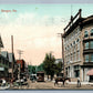 BANGOR PA BROADWAY 1912 ANTIQUE POSTCARD