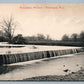 FLEMINGTON NJ HOLCOMBE'S MILL-DAM ANTIQUE POSTCARD