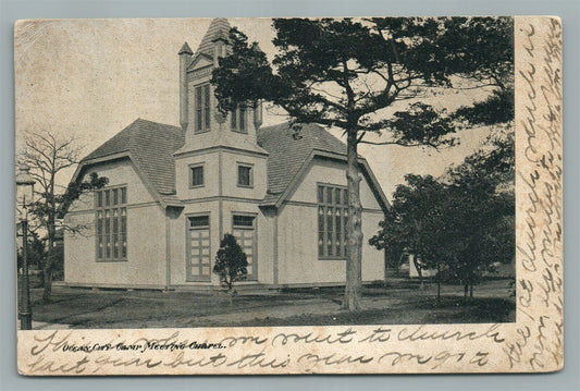 OCEAN CITY NJ CAMP MEETING CHAPEL ANTIQUE POSTCARD