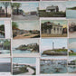 MASSACHUSETTS lot of 47 MA ANTIQUE POSTCARDS w/ RPPCs