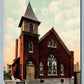 FRACKVILLE PA TRINITY CHURCH ANTIQUE POSTCARD