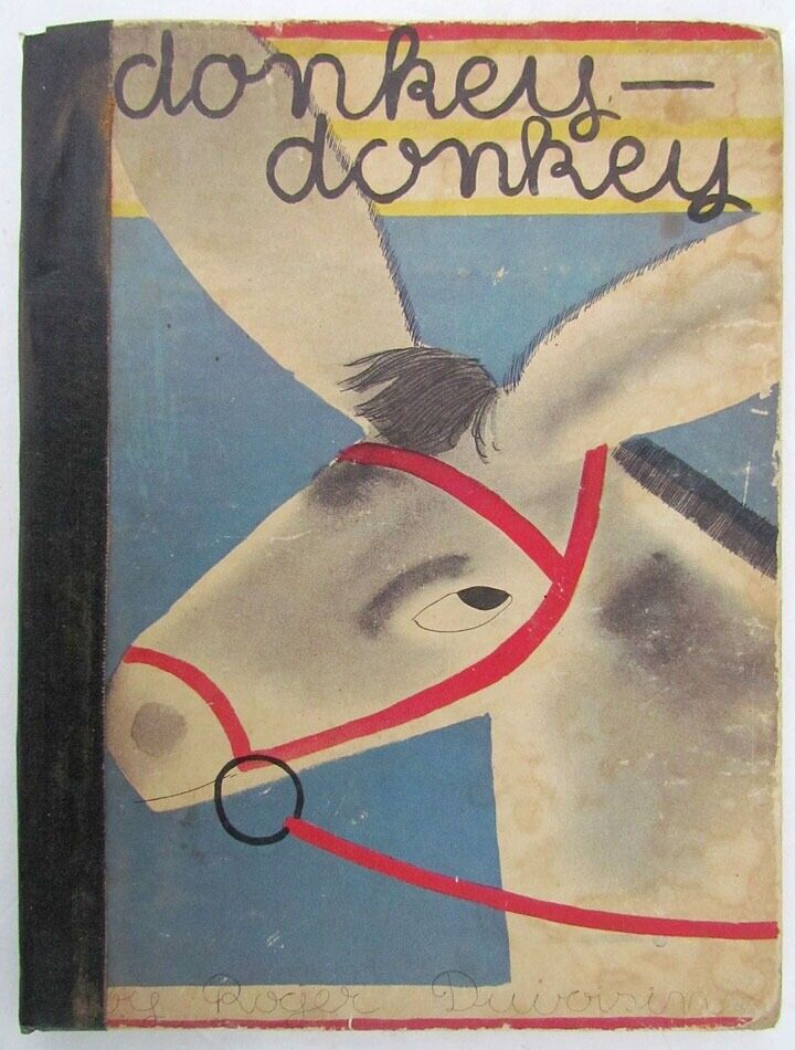 VINTAGE RARE 1933 DONKEY DONKEY AMERICAN ILLUSTRATED CHILDRENS BOOK 1st EDITION