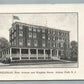 ASBURY PARK NJ DELPHIAN HOTEL ANTIQUE POSTCARD