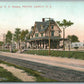 PERTH AMBOY NJ RAILROAD STATION RAILWAY TRAIN DEPOT ANTIQUE POSTCARD