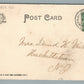 MORRISTOWN NJ MISS DANA'S SCHOOL FOR YOUNG LADIES ANTIQUE POSTCARD