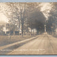 ECHO LAKE HOUSE PA VAN ALLEN AVENUE ANTIQUE REAL PHOTO POSTCARD RPPC