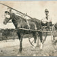 COOL JOKEY EXAGGERATED ANTIQUE PHOTOMONTAGE POSTCARD copyright 1916