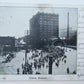 VINTAGE POSTCARD UNION STATION PITTSBURG FLOOD MARCH 1907 railroad train railway