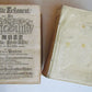 1710-1712 BIBLE in GERMAN BIBLIA PENTAPLA 2 VOLUMES w/ MAP antique VELLUM BOUND