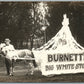 ADVERTISING WAGON BURNETT'S BIG WHITE STORE ANTIQUE REAL PHOTO POSTCARD RPPC