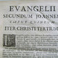 1724-26 3 VOLUMES BIBLE COMMENTARIES Evangelii Secundum Joannem antique VELLUM