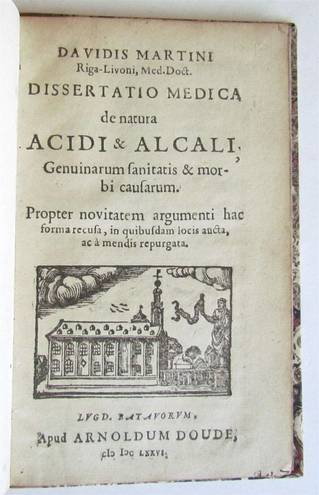 1794 PHARMACOLOGY TREATISE on NUSHELLS by J Friderich ANTIQUE in German PHARMACY