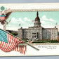 LANSING MI MICHIGAN STATE CAPITOL ANTIQUE POSTCARD by LANGSDORF & CO.