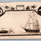 JONATHAN HULLS' STEAMBOAT ANTIQUE POSTCARD 1609 HUDSON FULTON 1807