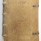 1598 Sermons for feast days by Louis of Granada antique PIGSKIN BINDING