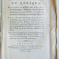 1804 TRAVELS of Ledyard & Lucas in Africa antique w/ MAPS Voyages de MM. Lédyard