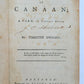 1785 CONQUEST OF CANAAN by TIMOTHY DWIGHT antique AMERICANA HARTFORD