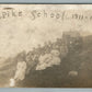 PIKE SCHOOL 1911-12 MASSACHUSETTS ? ANTIQUE REAL PHOTO POSTCARD RPPC