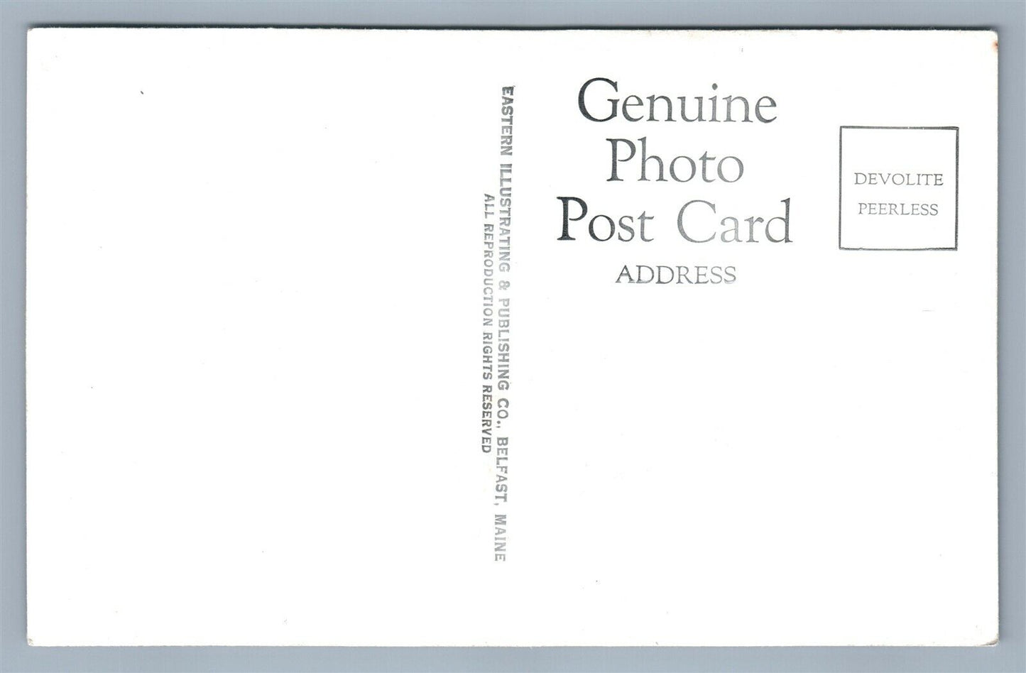 CENTER SWEDEN ME AROOSTOCK VALLEY RAILWAY DEPOT VINTAGE REAL PHOTO POSTCARD RPPC