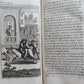 1722-1726 DON QUICHOTTE DE LA MANCHE by CERVANTES 6 VOLUMES antique ILLUSTRATED