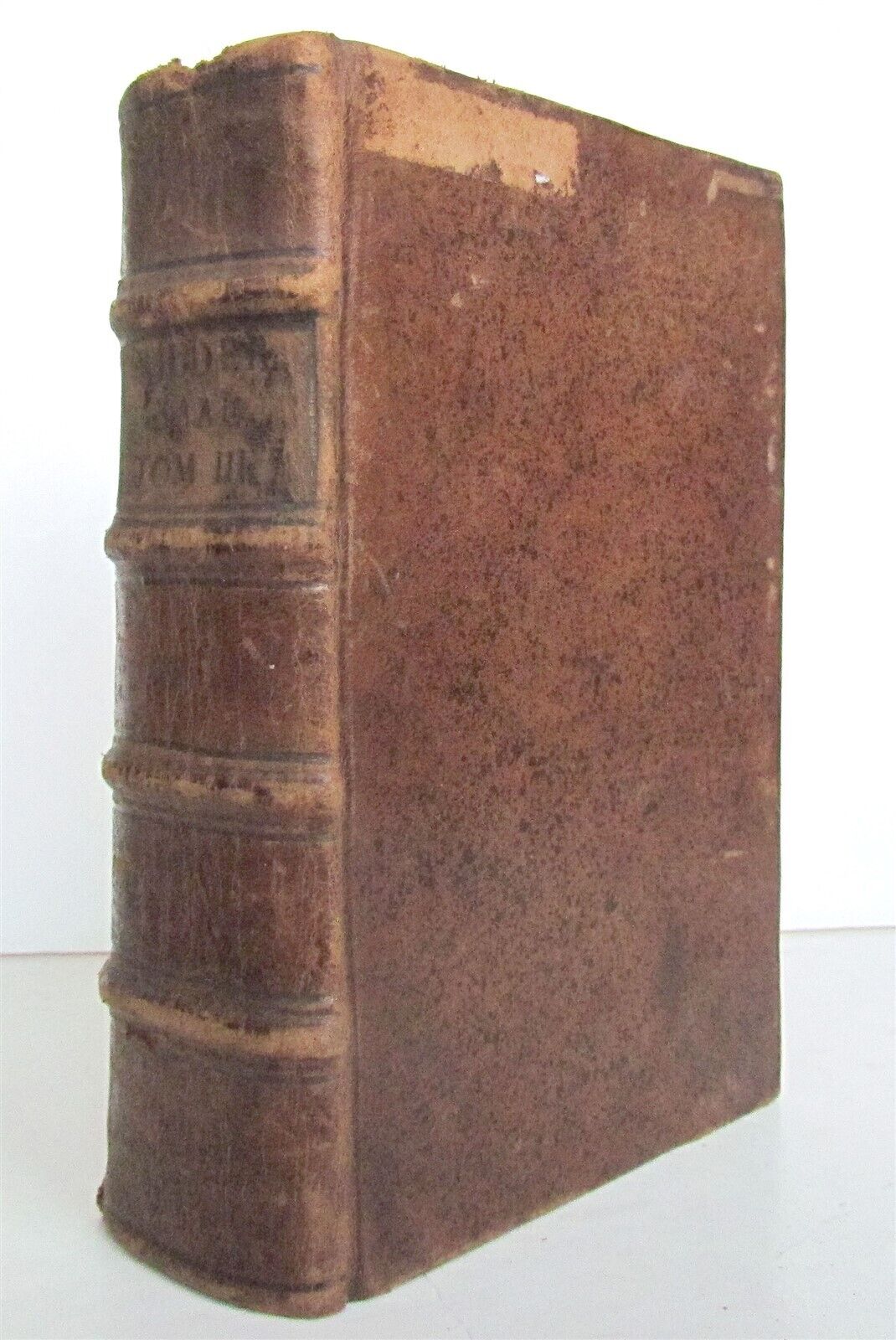 1780s ILLUSTRATED UNIVERSAL HISTORY antique in GERMAN