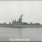 MILITARY SHIP USS VOGE VINTAGE REAL PHOTO POSTCARD RPPC