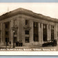 GREAT BEND KS FIRST NATIONAL BANK ANTIQUE REAL PHOTO POSTCARD RPPC