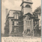 MECHANICVILLE NY HIGHT SCHOOL ANTIQUE POSTCARD