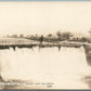 SAULT STE MARIE MI DAM ANTIQUE REAL PHOTO POSTCARD RPPC