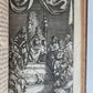 1719 WORKS of VIRGIL in ENGLISH by DRYDEN 3 VOLUMES antique ILLUSTRATED