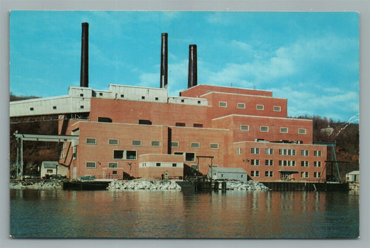 STONY POINT NY LOVETT PLANT of ROCKLAND LIGHT & POWER VINTAGE POSTCARD
