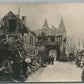 WWI RUINS OF LONGPONT COMMUNITY in FRANCE ANTIQUE REAL PHOTO POSTCARD RPPC