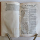 1577 PLANTIN PRESS SANCROSANCTI & OECUMENICI CONCILII TRIDENTINI antique PIGSKIN