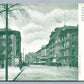 SPRINGFIELD MA MAIN STREET ANTIQUE UNDIVIDED POSTCARD