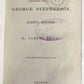 1859 LIFE OF GEORGE STEPHENSON RAILWAY ENGINEER by SAMUEL SMILES antique