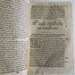 1547 BIBLE NEW TESTAMENT COMMENTARY on St. Paul's letters by Hentenius ANTIQUE